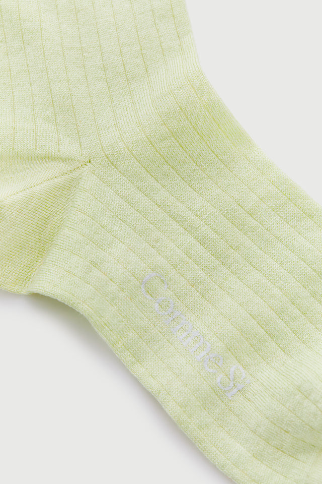 The Silk Ribbed Sock